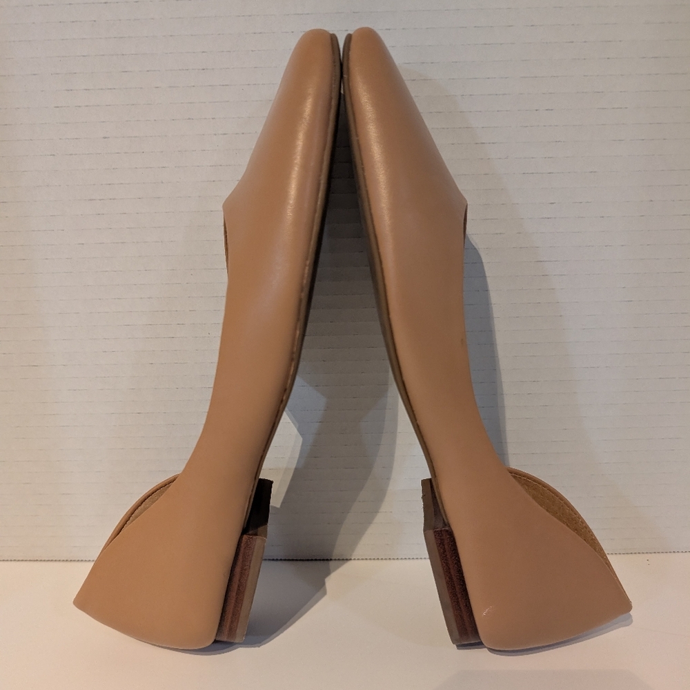 Antonio Melani Tan Flats Leather Sz. 7 1/2 - Picture 11 of 12